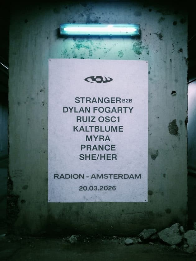 RAW x Radion event poster
